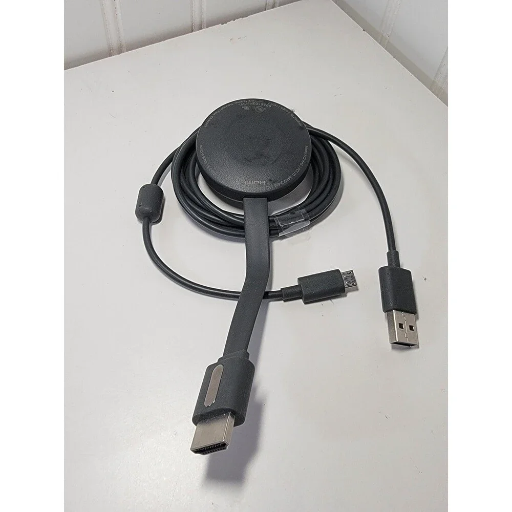 Google Chromecast 2nd Generation 1080p Media Streamer NC2-6A5 With Power Cord